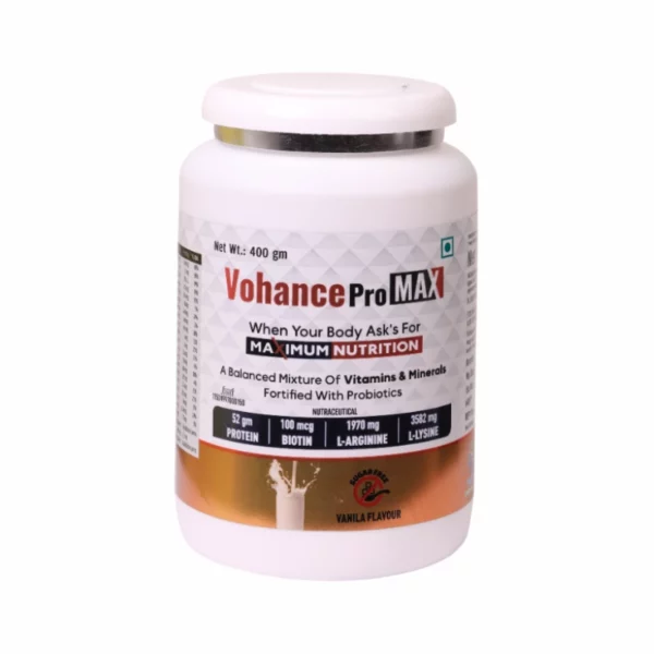Vohance Pro Max Powder Vanilla Sugar Free